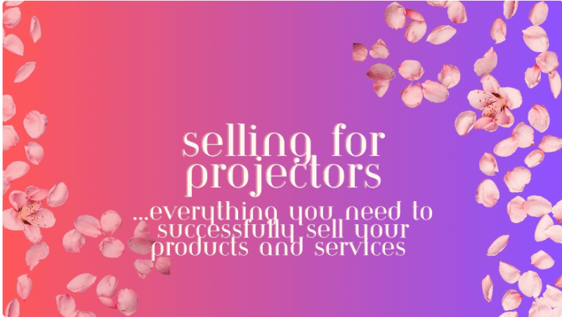 alexandra danieli selling for projectors 6697b8dd5fbc5