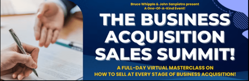 bruce whipple business acquisition sales summit recordings 6697c1325db00