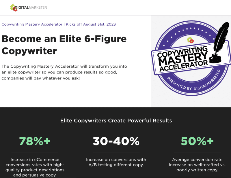 digital marketer the copywriting mastery accelerator 6697b7b4bd014