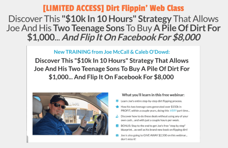 joe mccall simple land flips program 6697b1eeaf7c6