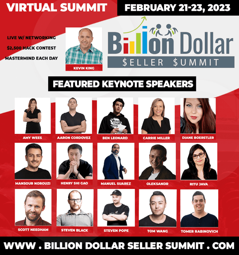 kevin king billion dollar seller summit 7 2023 february 6697adb49b97e