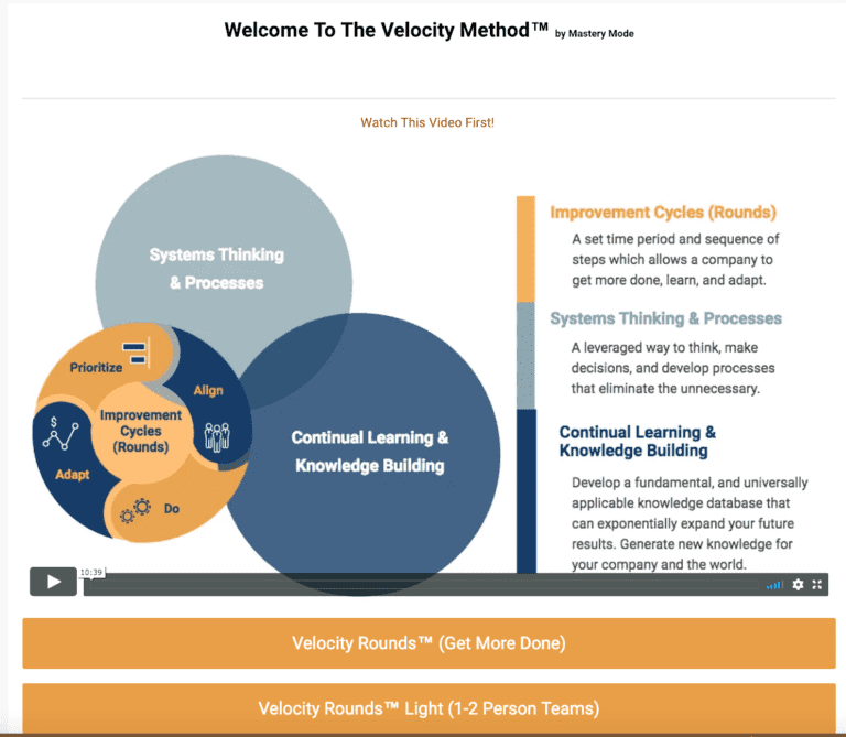 mastery mode the velocity method 6697a42f14de4
