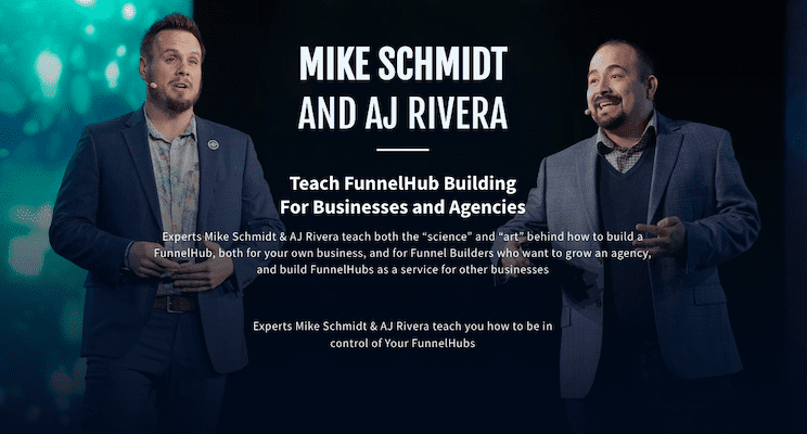mike schmidt aj rivera funnel hub launchapd 6697acfb40ad4