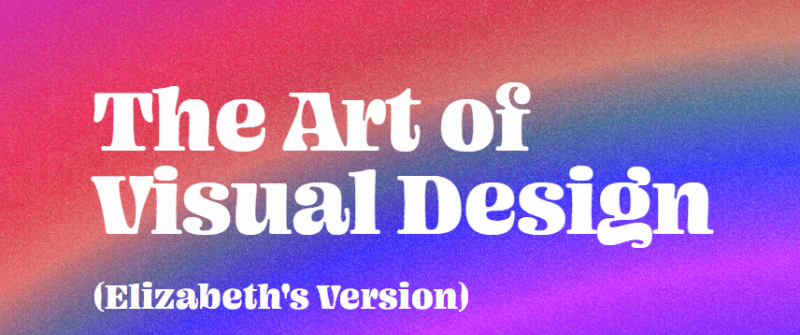elizabeth lin the art of visual design bundle 6837ff098535b