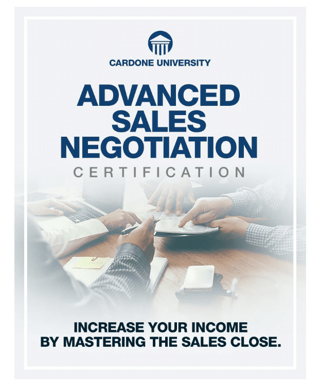 grant cardone advanced sales negotiation certification 6837fb27c27e9