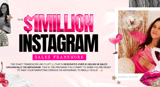 hannah marie romero 1m instagram sales framework 68395278008d4