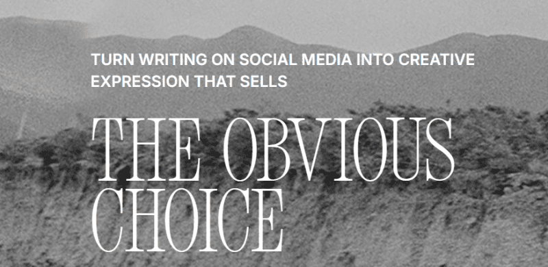 lois mac the obvious choice 683953cbb4d9e