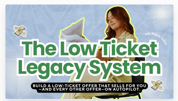 melanie aubert the low ticket legacy system 683954f329093