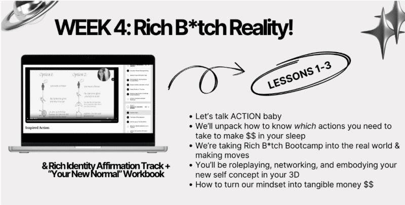sarah perl rich bitch bootcamp 6837fc35a2b68